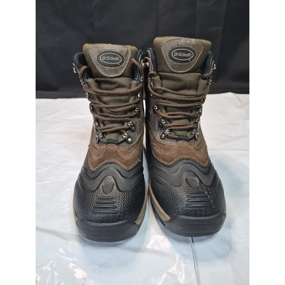 Dr Scholls Auger Hiking Boot, S 7W, Leather Upper, Good Tread, Little Use Boots